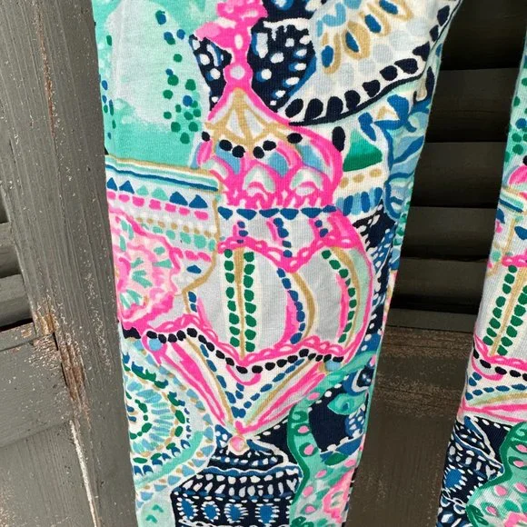 Lilly Pulitzer Girl's Maia Leggings Lookin Sharp NWOT Sz L (8-10) - Picture 13 of 13